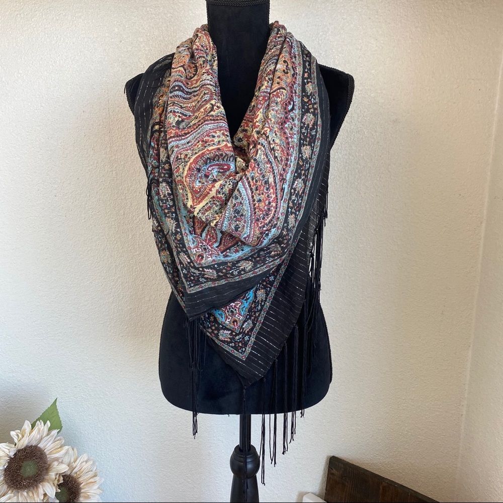 Square Fringe Scarf